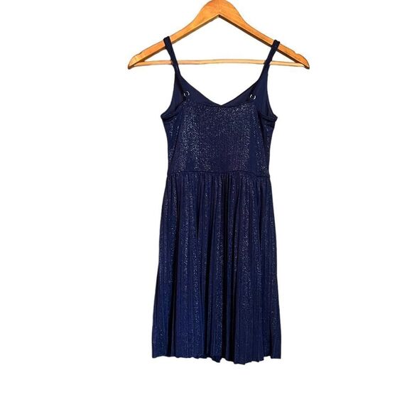 NWT! Hollister navy glittery dress. Size xs - Picture 8 of 11